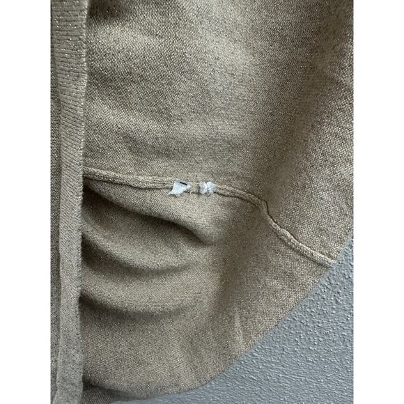 Calvin Klein Womens Top Size Medium Brown Long Bell Sleeve Knit - Picture 5 of 11